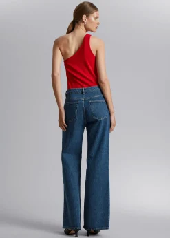 Shop One Shoulder Top Kvinder Toppe