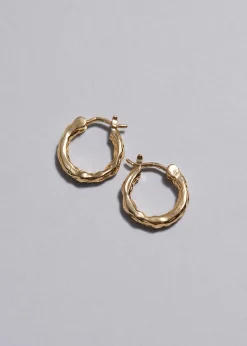 New Oreringe I Organisk Form Kvinder Oreringe