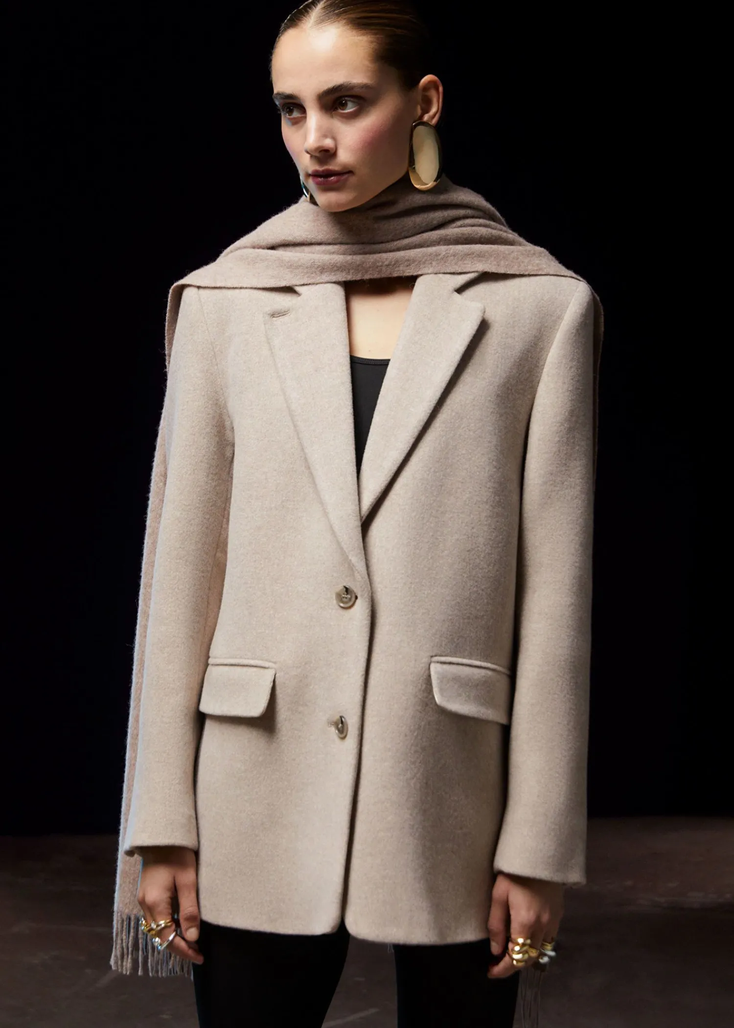 Best Sale Oversize Blazer Kvinder Frakker & Jakker