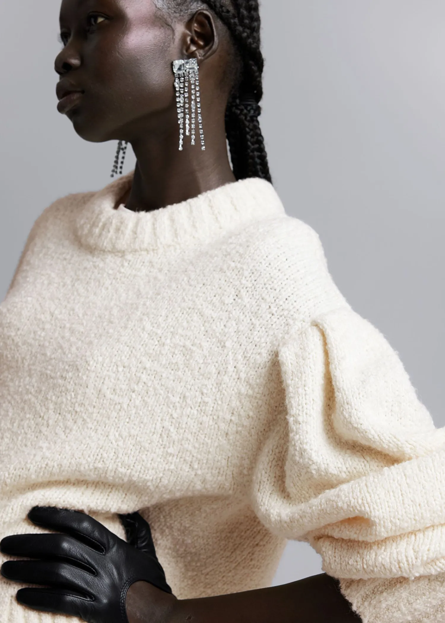 Store Oversized Striktroje Kvinder Strik