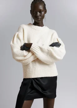 Store Oversized Striktroje Kvinder Strik