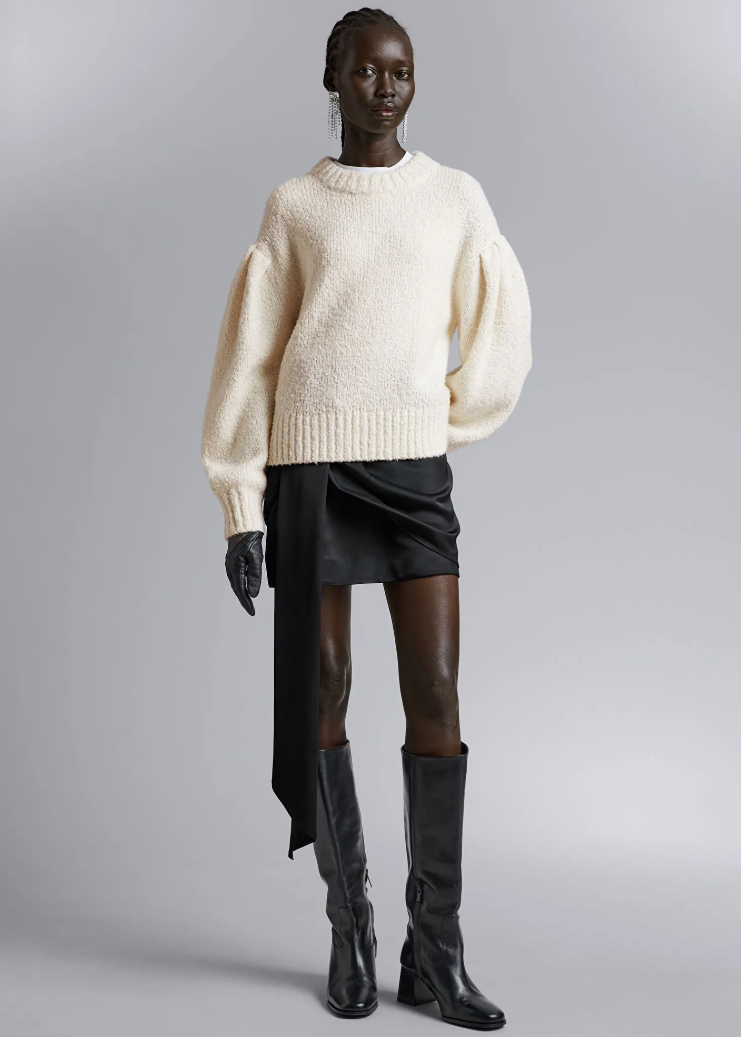 Store Oversized Striktroje Kvinder Strik