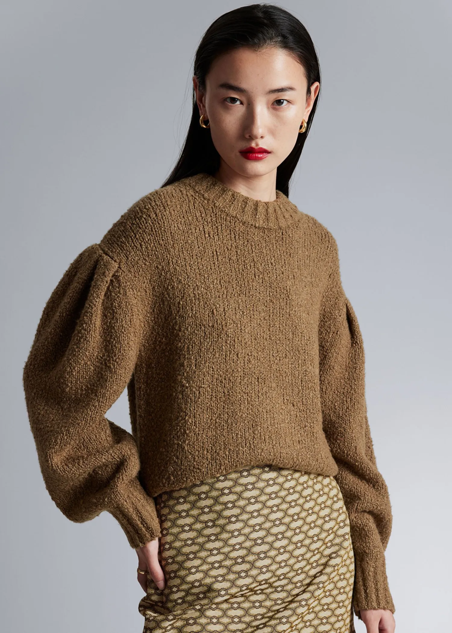 Fashion Oversized Striktroje Kvinder Strik