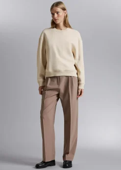 Store Oversized Sweatshirt Kvinder Toppe