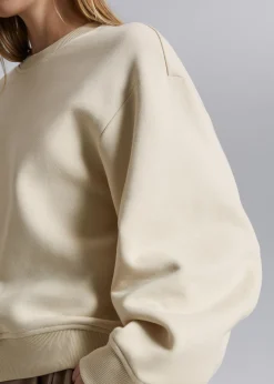 Store Oversized Sweatshirt Kvinder Toppe