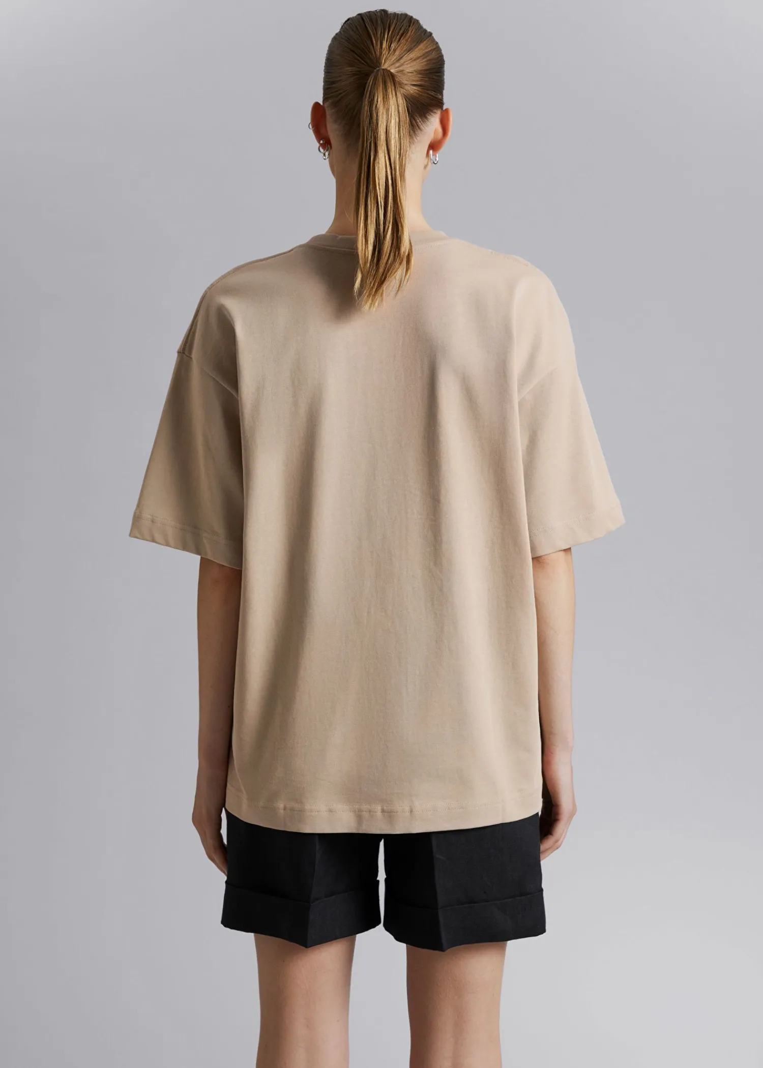 Cheap Oversized T-Shirt I Bomuldsjersey Kvinder Toppe