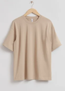 Cheap Oversized T-Shirt I Bomuldsjersey Kvinder Toppe