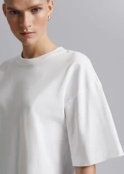 Best Oversized T-Shirt I Bomuldsjersey Kvinder Toppe