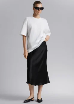 Best Oversized T-Shirt I Bomuldsjersey Kvinder Toppe