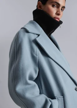 Store Oversized Uldfrakke Kvinder Frakker & Jakker