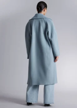 Store Oversized Uldfrakke Kvinder Frakker & Jakker