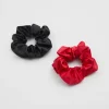 Sale 2-Pak Satin Scrunchies Kvinder Hårtilbehør