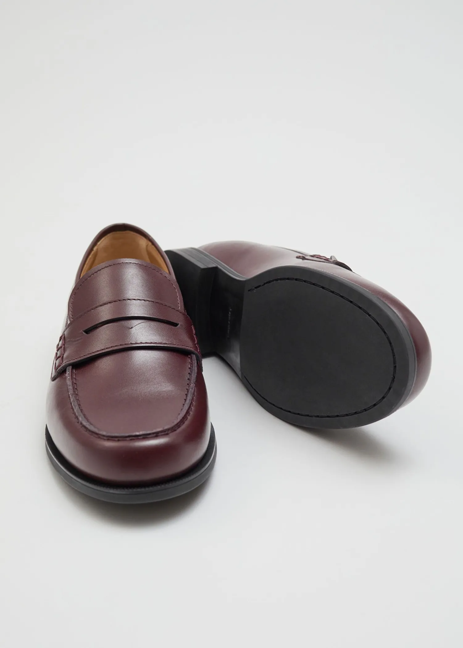 Cheap Penny Loafers I Laeder Kvinder Lejligheder