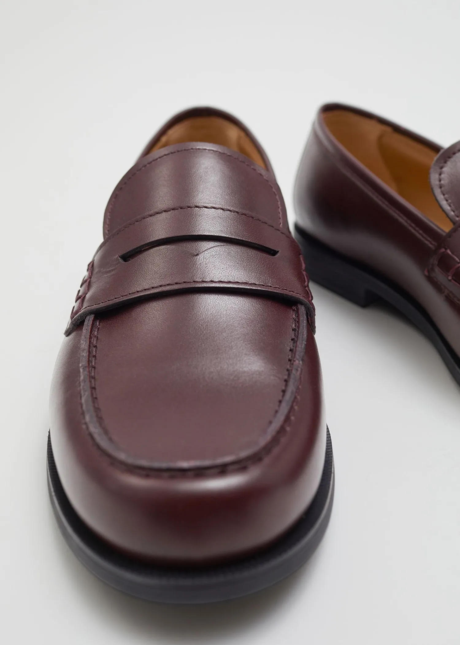Cheap Penny Loafers I Laeder Kvinder Lejligheder