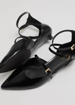 Online Point-Toe Laeder Pumper Kvinder Pumper