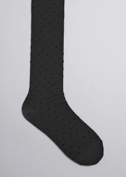 Clearance Prikkede 40 Denier Tights Kvinder Strømper Og Strømpebukser