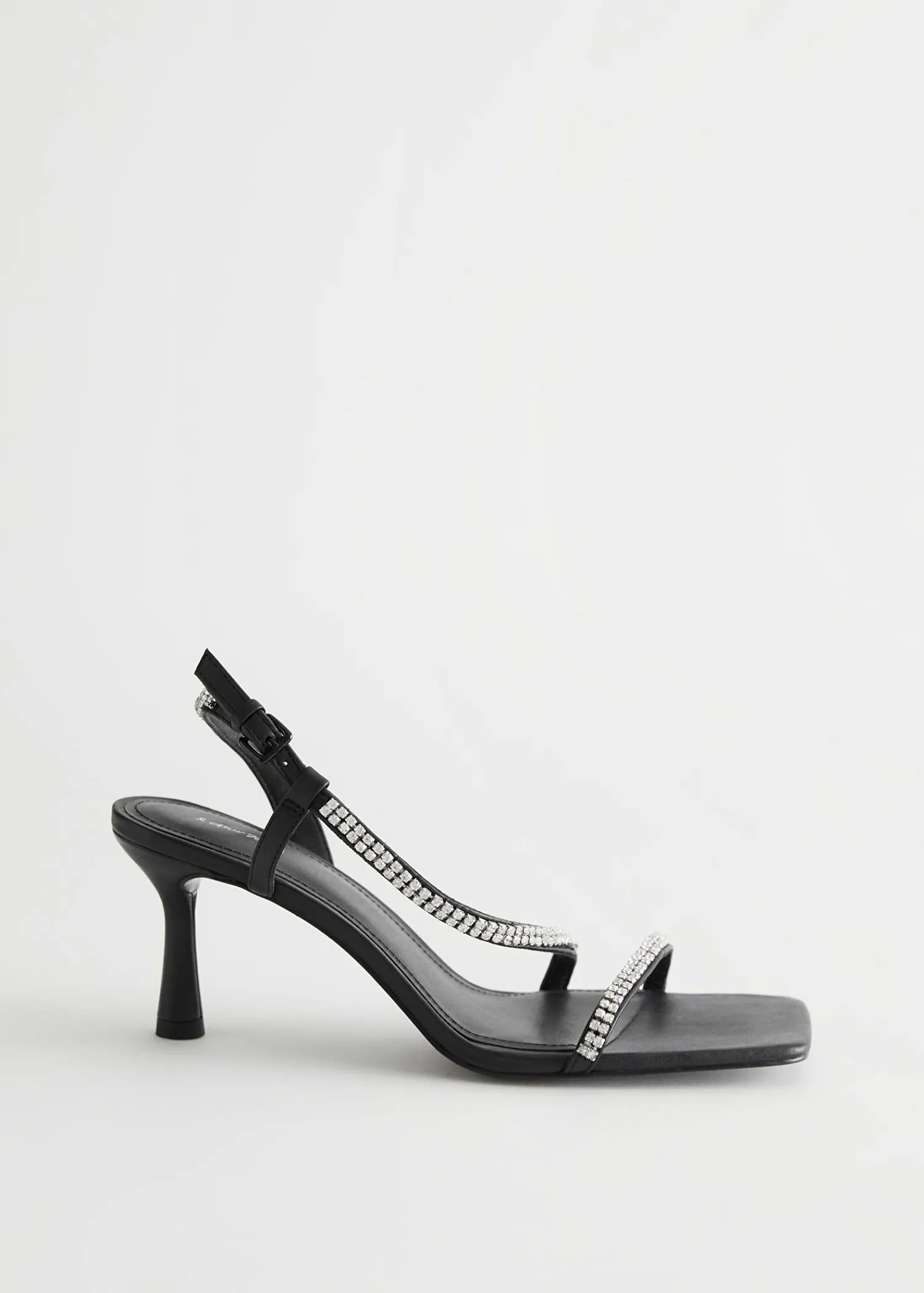 Cheap Rhinestone Sandaler Med Stropper Kvinder Sandaler Med Hael