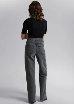 Sale Ribbet T-Shirt Kvinder Toppe