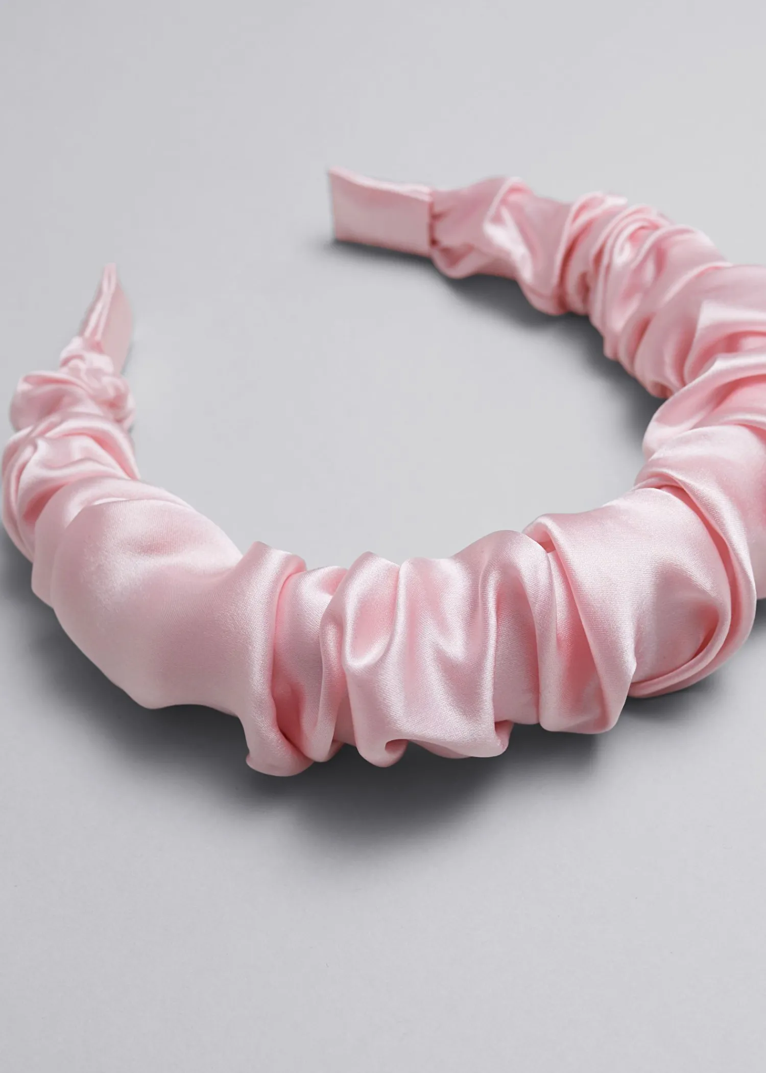 Best Sale Ruched Satin Alice Band Kvinder Hårtilbehør