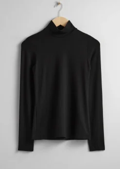 Store Rullekrave Top Kvinder Toppe