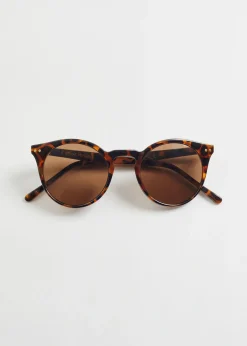 Outlet Runde Klassiske Solbriller Kvinder Solbriller