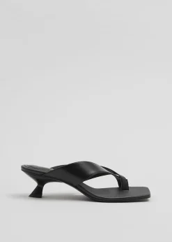 Hot Sandaler I Laeder Kvinder Sandaler Med Hael