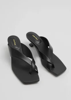 Hot Sandaler I Laeder Kvinder Sandaler Med Hael