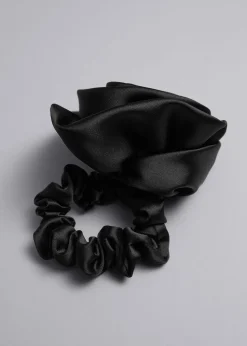Cheap Satin Rose Scrunchie Kvinder Hårtilbehør