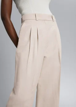 Sale Skraeddersyede Bukser Med Hoj Talje Kvinder Bukser