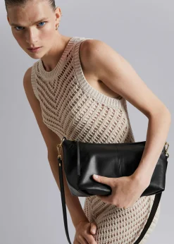 Sale Skuldertaske I Laeder Kvinder Tasker