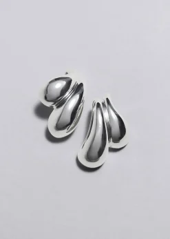 Online Skulpturelle Lobe Oreringe Kvinder Oreringe