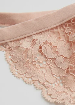 Outlet Skumpet Blonde Mini Trusser Kvinder Underdele