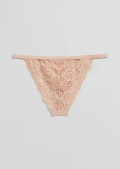 Outlet Skumpet Blonde Mini Trusser Kvinder Underdele