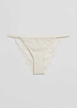 Best Sale Skumpet Blonde Mini Trusser Kvinder Underdele