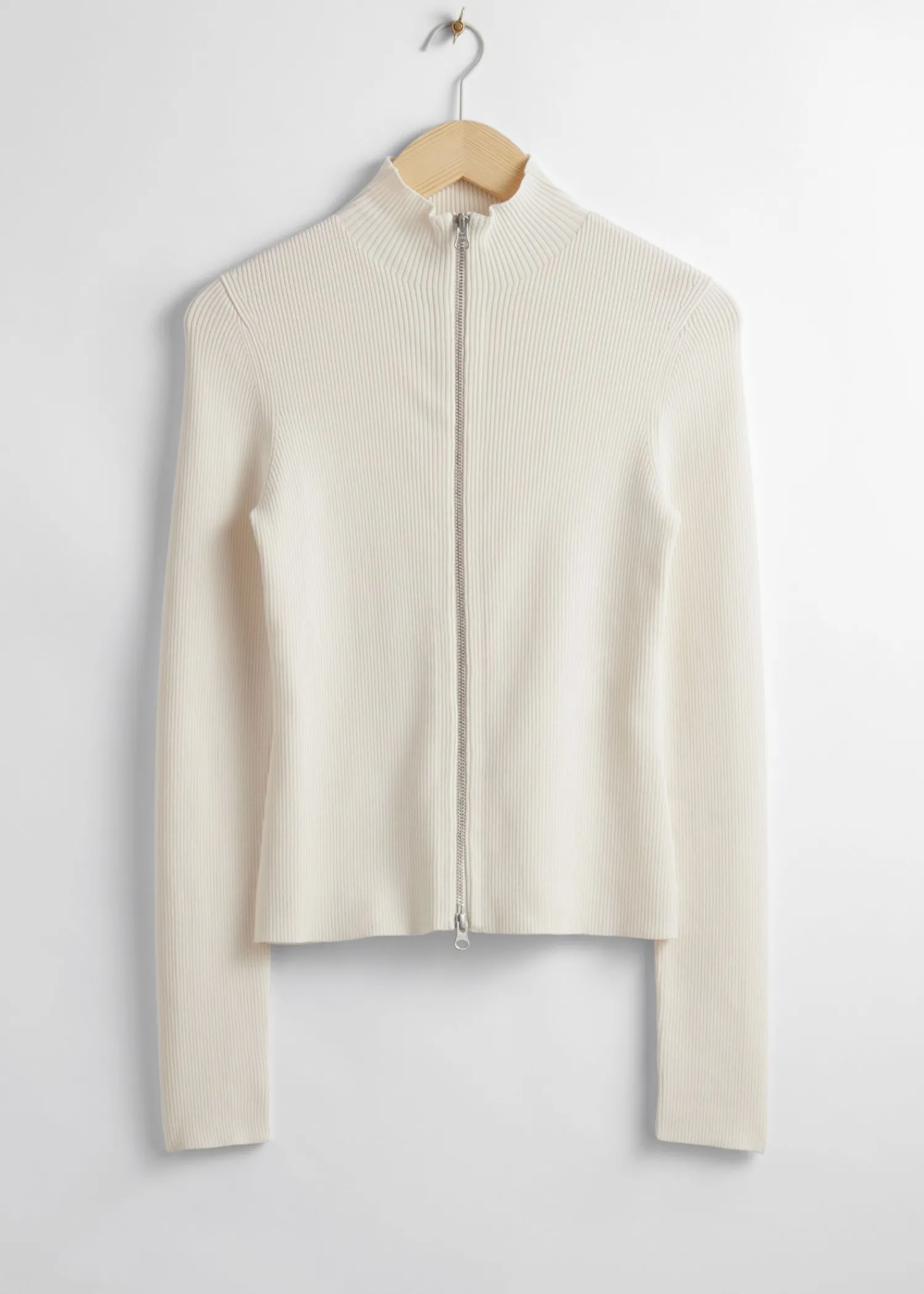 Discount Slank Cardigan Med Lynlas Kvinder Strik