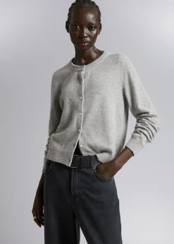 Cheap Slank Cashmere Cardigan Kvinder Kashmir