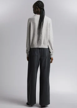 Cheap Slank Cashmere Cardigan Kvinder Kashmir