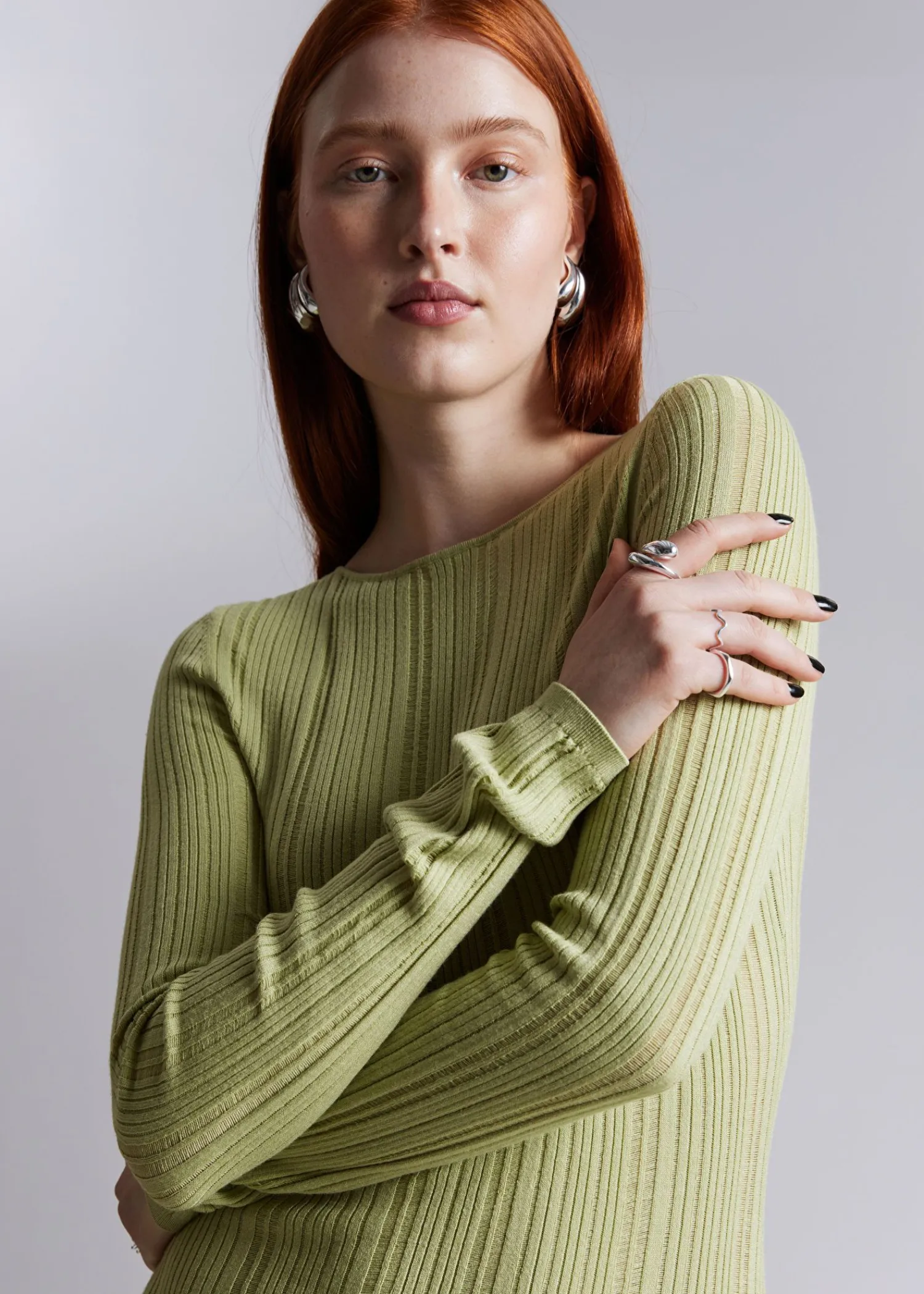 Best Sale Slim Strik Maxikjole Kvinder Kjoler