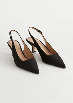 Flash Sale Spidse Slingback Pumps Kvinder Pumper