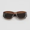 Clearance Sporty Silhouette Acetate Solbriller Kvinder Solbriller