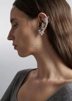 Flash Sale Stralende Krystal Oremanchet Kvinder Oreringe