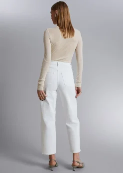 Online Tilspidsede Jeans Kvinder Jeans