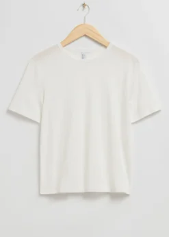 Online T-Shirt Med Rund Hals Kvinder Toppe