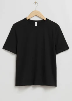 Best Sale T-Shirt Med Rund Hals Kvinder Toppe