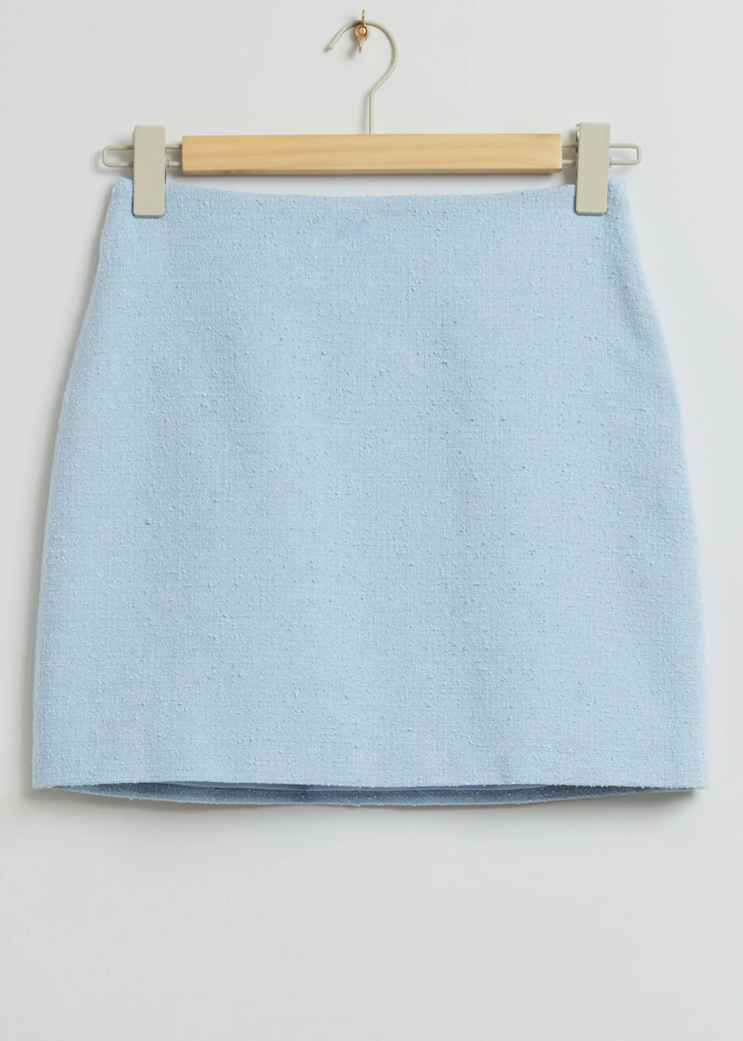 New Tweed Mini Nederdel Kvinder Nederdele