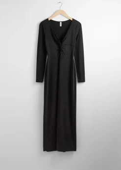 Shop Twist-Detaljeret Midikjole Kvinder Kjoler