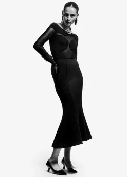 Best Sale Udvidet Midi-Nederdel Kvinder Nederdele