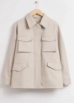 Cheap Utility Jakke Kvinder Frakker & Jakker