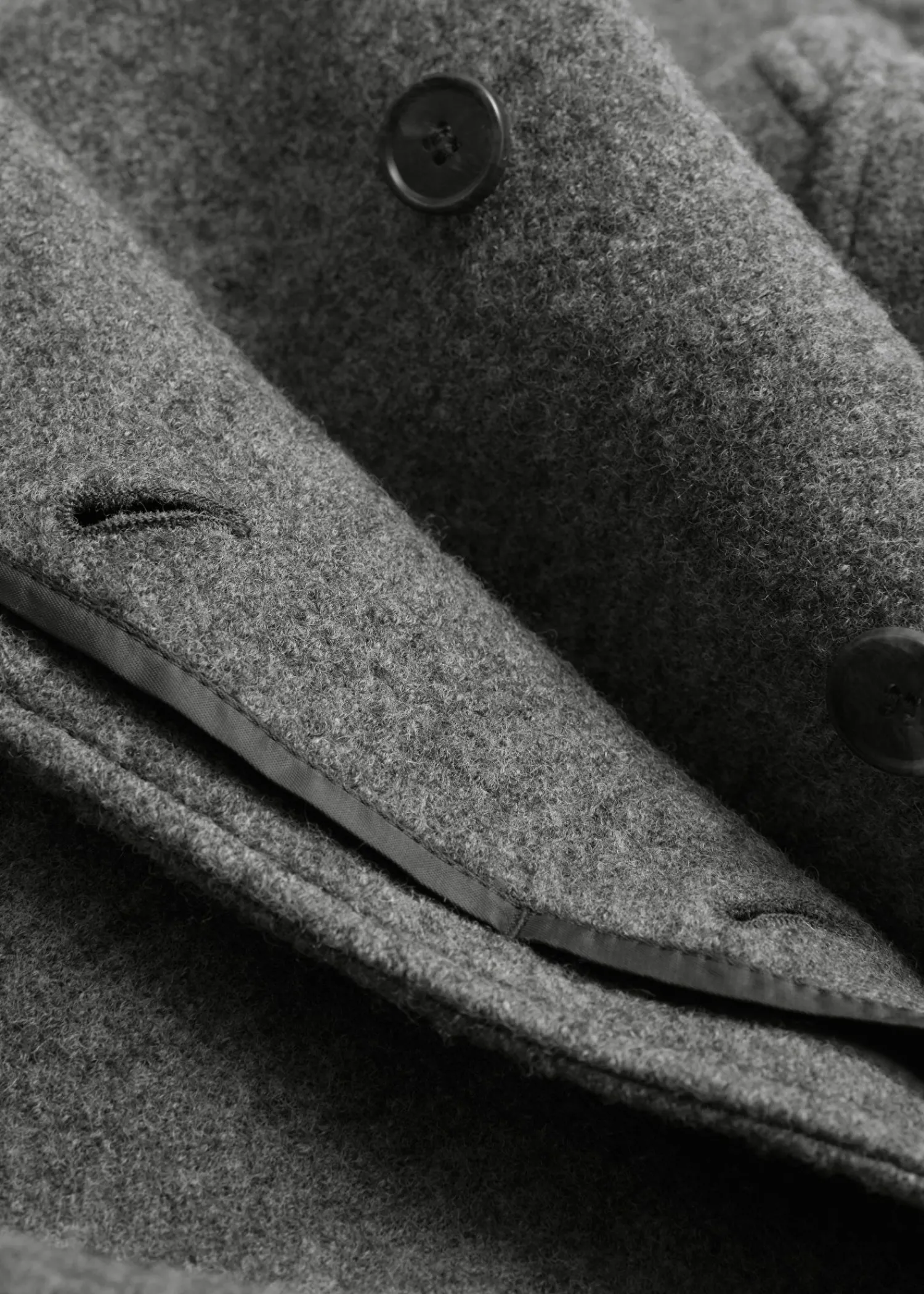 Shop Voluminos Uldfrakke Med Baelte Kvinder Frakker & Jakker